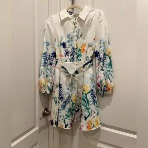 Floral Long Sleeve Dress